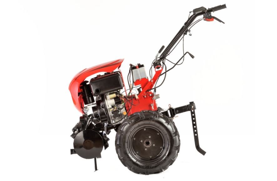 Lawn tiller