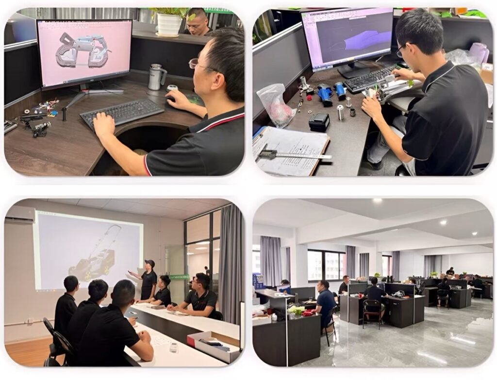 Company workers