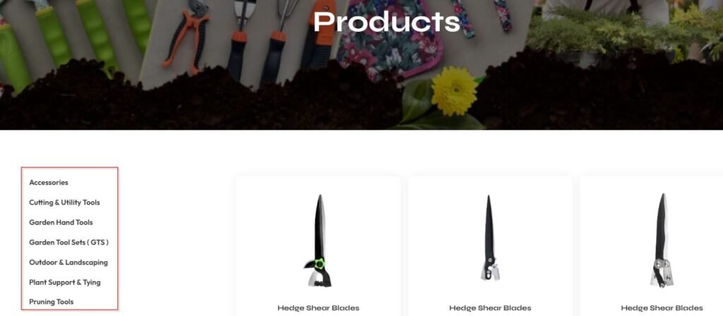 Gardening wholesale tools on bell tower