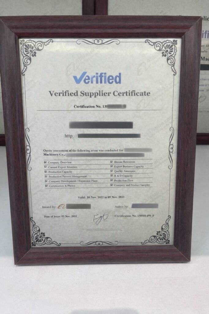 Certificiate factory