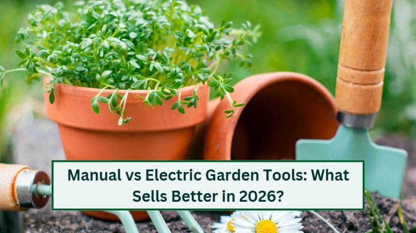 Manual vs electric garden tools