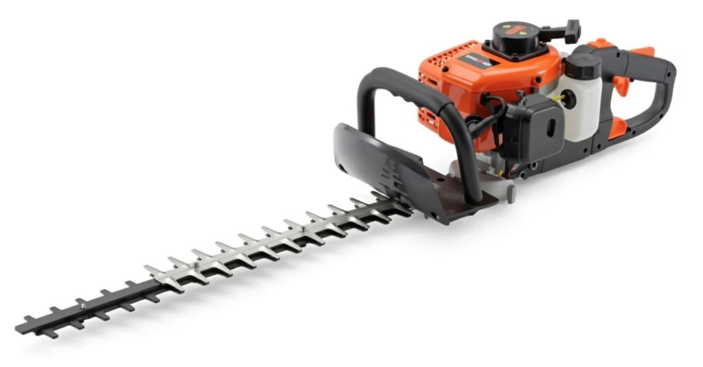Gasoline hedge trimmer on belltowercn
