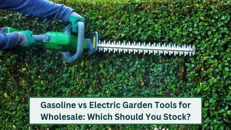 Gasoline vs electric garden tools