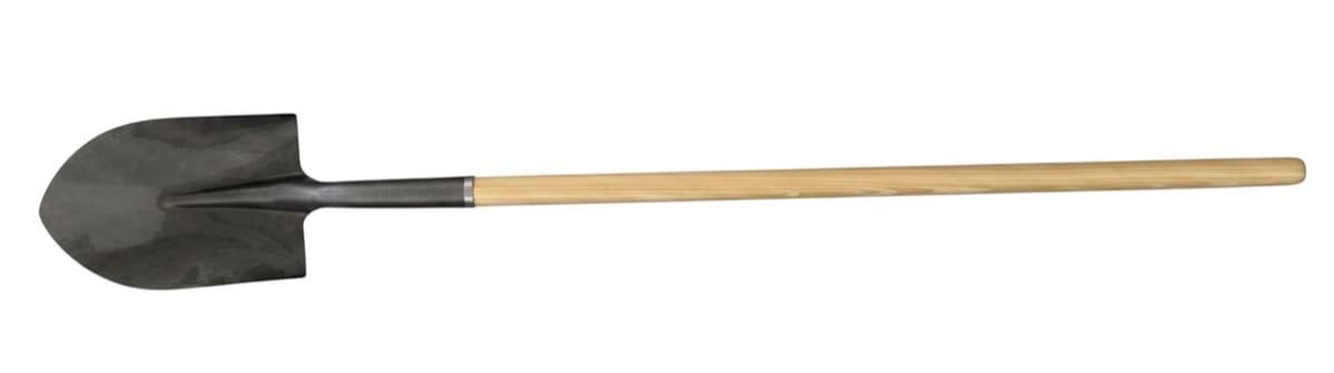 1.0KG Round-Point Shovel (Toon Wood Handle)