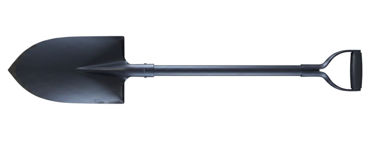 2KG Solid Shovel (Round)
