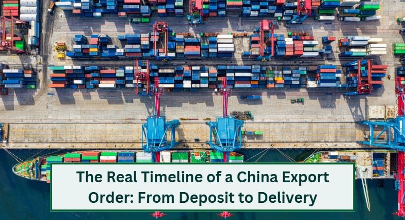 The real timeline of a china export order from deposit to delivery