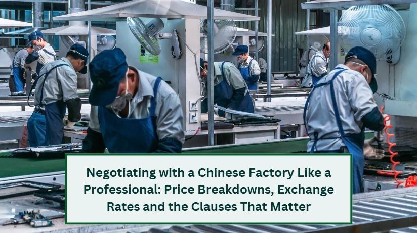 Negotiating with a chinese factory