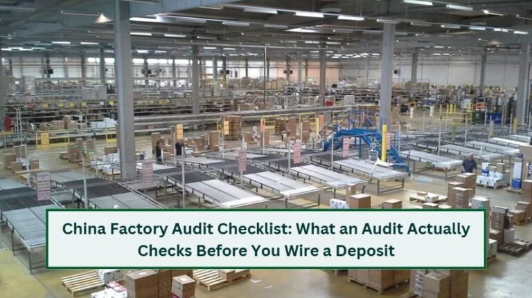 China factory audit checklist