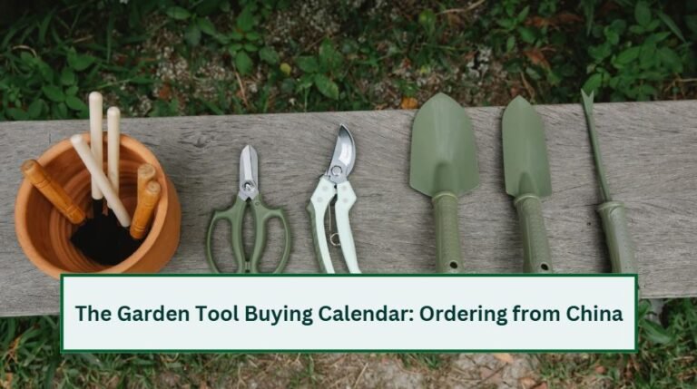 The garden tool buying calendar