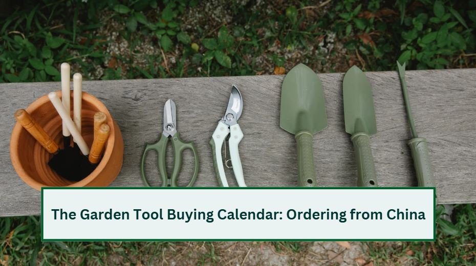 The garden tool buying calendar