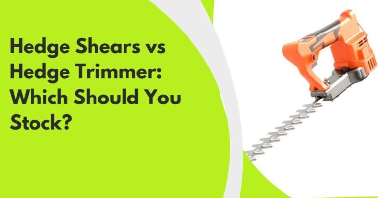Hedge shear vs hedge trimmer